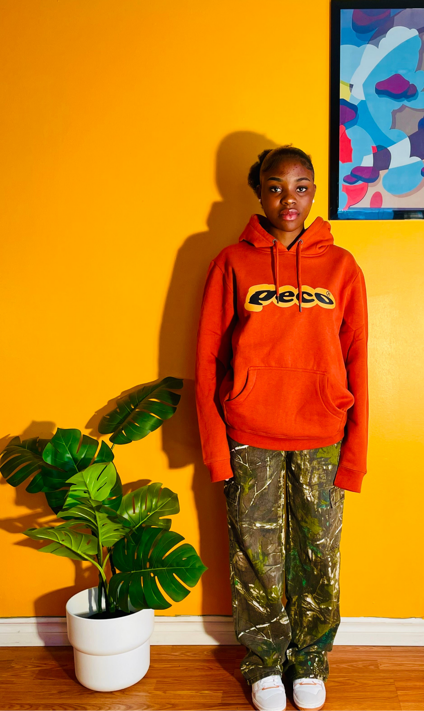 PECO clay heavyweight hoodie